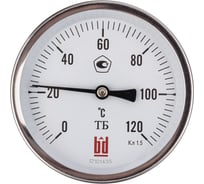 Термометр биметаллический BD ТБ 80Т/46 (0-120С), G1/2, 1,5 рос 1161001041