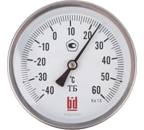 Термометр биметаллический BD ТБ 80Т/46 (-40-60С), G1/2, 1,5 рос 1161001040
