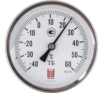 Термометр биметаллический BD ТБ 80Т/64 (-40-60С), G1/2, 1,5 рос 1161001042