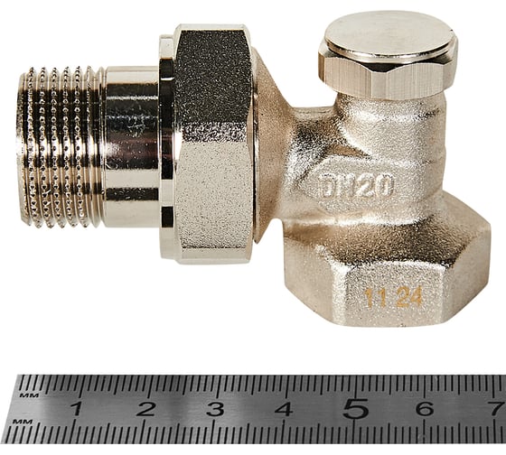 Клапан запорно-балансировочный ROMMER RVL-0002-100020 угловой 3/4 RG0093KC4G64DL