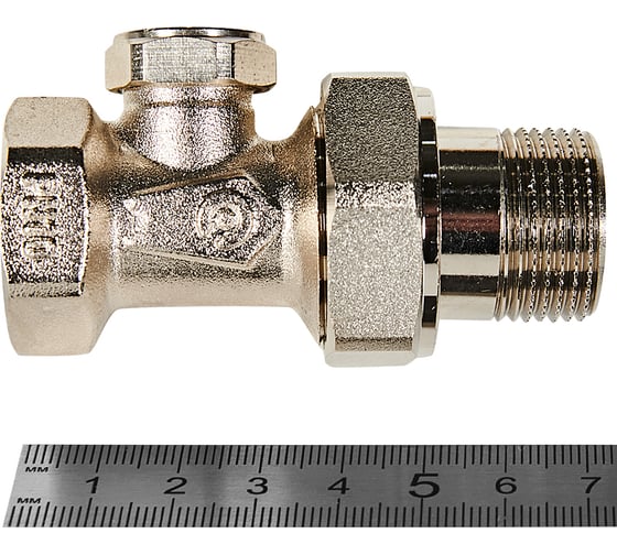 Клапан запорно-балансировочный ROMMER RVL-0001-100020 прямой 3/4 RG0093KC4G5OLI