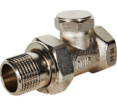 Клапан запорно-балансировочный ROMMER RVL-0001-100015 прямой 1/2 RG0093KC4G5J5G