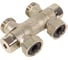 Узел нижнего подключения SR Rubinetterie FreeStyle универсальный 1/2"х3/4" 0705-1500N0E0 2