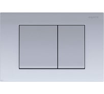 Панель смыва AQUATEK PNS-0000003 (001CQ) Хром матовая для INSP-0000001 Pneumo S(клавиши квадрат) 00000144594