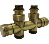 Узел нижнего подключения SR Rubinetterie прямой 1/2"х3/4"Е Бронза 0682-1500Z0E0
