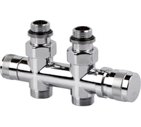 Узел нижнего подключения SR Rubinetterie прямой 1/2"х3/4"Е Хром 0682-1500C0E0