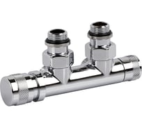 Узел нижнего подключения SR Rubinetterie угловой 1/2"х3/4"Е Хром левый 0683-1500C0E0