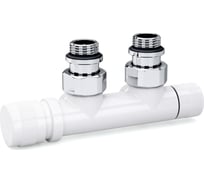 Узел нижнего подключения SR Rubinetterie угловой 1/2"х3/4"Е Белый левый 0683-1500VCEA