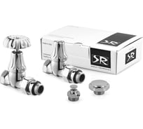 Комплект SR Rubinetterie серия Floral Old Style 1/2 прямой цвет хром K338-1500C000