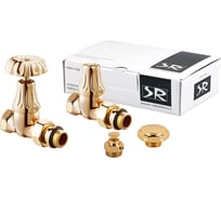 Комплект SR Rubinetterie серия Floral Old Style 1/2, прямой, цвет золото K338-1500D000