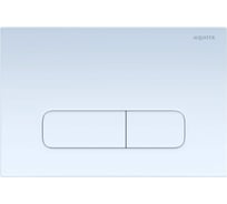 Панель смыва AQUATEK PNS-0000006 (002AQ) белая для INSP-0000001 Pneumo S (клавиши прямоугольная) 00000144590