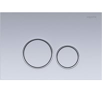 Панель смыва AQUATEK PNS-0000013 (005CQ) хром матовый ободок хром для INSP-0000001 Pneumo S (клавиши круглые) 00000144599