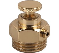 Ручной воздухоотводчик SR Rubinetterie серия "ретро" 1/2, цвет золото 0327-1500D000