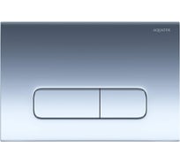 Панель смыва AQUATEK PNS-0000007 (002BQ) хром для INSP-0000001 Pneumo S (клавиши прямоугольная) 00000144591