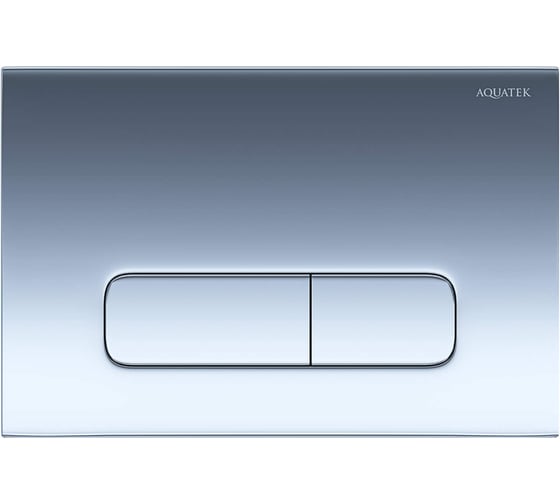 Панель смыва AQUATEK PNS-0000007 (002BQ) хром для INSP-0000001 Pneumo S (клавиши прямоугольная) 00000144591