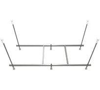 Сборный каркас AQUATEK к ванне Мия 180х80см с центральным сливом (шпильки) 00000145079