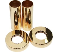 Комплект декоративных трубок SR Rubinetterie 70хD 18-20-1/2" цвет золото 0491-1500D070