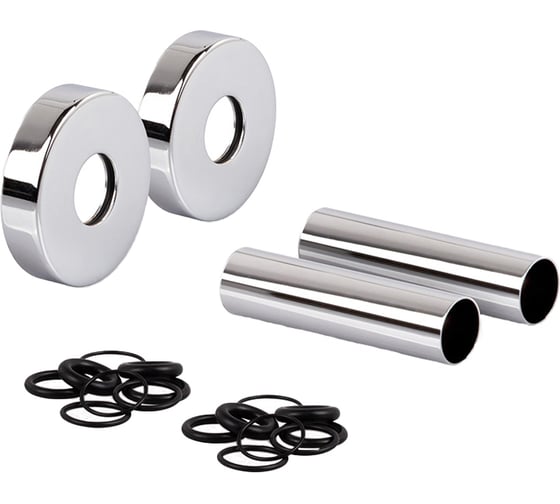 Комплект декоративных трубок SR Rubinetterie 70хD 18-20-1/2" цвет хром 0491-1500C070 1
