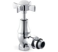 Угловой клапан для радиатора SR Rubinetterie серия "Victoria", 1/2, цвет хром 0332-1500C000