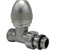 Прямой вентиль SR Rubinetterie серия "Ovus" 1/2", цвет серый матовый 0436-1500VC0N