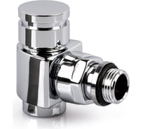 Угловой запорный вентиль SR Rubinetterie серия "Prestige & Minimal" 1/2", цвет хром 0353-1500C000