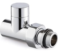 Запорный клапан SR Rubinetterie серия "Tondera Light" прямой, 1/2", цвет хром 0779-1500C000