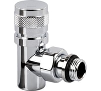 Угловой вентиль на подачу SR Rubinetterie Tondera 1/2", преобразуемый в термостат, хром 0610-1500C000