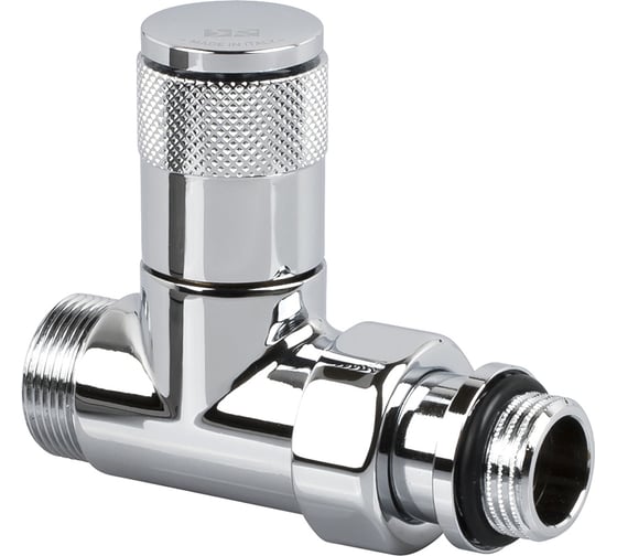 Прямой вентиль SR Rubinetterie Tondera ручная регулировка 1/2"х3/4" E, цвет хром 0625-1500C0E0 1