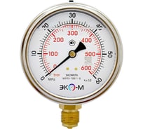 Манометр ЭКО-М Экомера МД93-100мм 0..60МПа М20*1,5 (Гидрозаполненный) МД93-100-М-60МПа