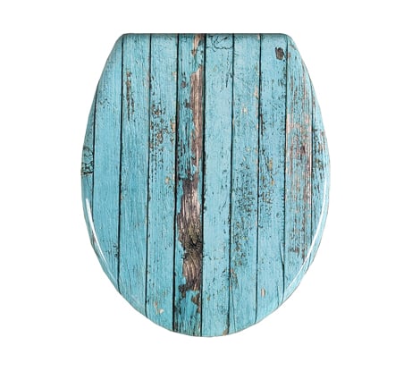 Сиденье для унитаза SANTRADE Палуба бирюза 0507