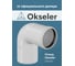 Отвод конденсационный OKSELER угол 90гр. 80 oks00109 4