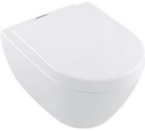 Сиденье Villeroy & Boch Verity Design 2.0 Slimseat 370x560x20, цвет-альпийский белый 8M47S101