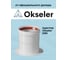 Адаптер Okseler D 80 (воздуховод) для перехода на двухтрубную систему oks00004 4