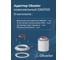 Адаптер вертикальный коаксиальный Okseler 60/100 (Bosch, Buderus, Navien S/C/E, Baxi ECO Nova/Classic, Лемакс, Fo oks00011 4