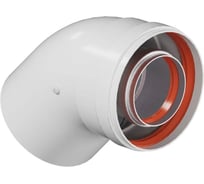 Колено промежуточное Okseler 45гр. 80/125 oks00036