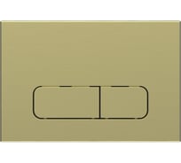 Кнопка смыва VINCEA цвет брашированное золото VFP-002BG