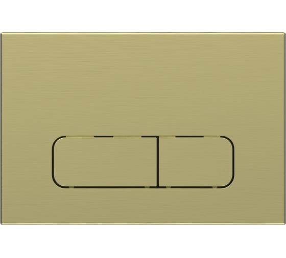 Кнопка смыва VINCEA цвет брашированное золото VFP-002BG 1