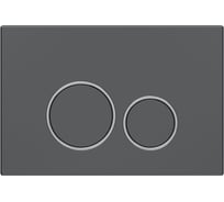 Кнопка смыва VINCEA цвет вороненая сталь VFP-005GM