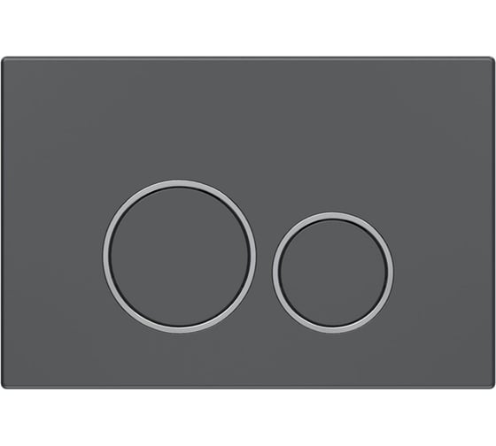 Кнопка смыва VINCEA цвет вороненая сталь VFP-005GM 1