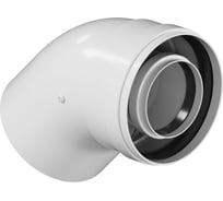 Отвод конденсационный Okseler угол 45гр.60/100 oks00104