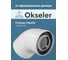 Отвод конденсационный Okseler угол 45гр.60/100 oks00104 4