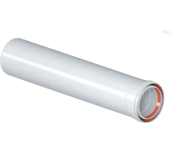 Удлинение утепленное Okseler газ д.80/100 - 1000 мм oks01477 1