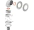 Отвод коаксиальный универсальный Okseler 60/100 (кроме Immergas и Navien Deluxe 75/100 стар.) oks00103 1