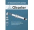 Комплект дымохода Okseler антилед универсальный 60/100 - 1220мм (кроме Immergas и Navien Deluxe 75/100 стар.) oks00060 8