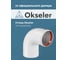 Отвод Okseler D 80 угол 90гр. M/F (мама/папа) oks00094 4