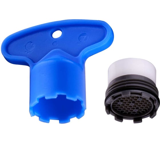 Комплект: сменный аэратор на фильтрованную воду с ключом для смесителей FASHUN A72-6 1