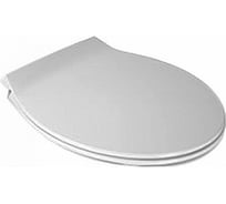 Сиденье HATRIA NIDO/LE FIABE белое, петли хром YXWX01 00YXWX01