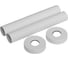 Комплект круглых декоративных крышек SR Rubinetterie 0491-1000V16A 1