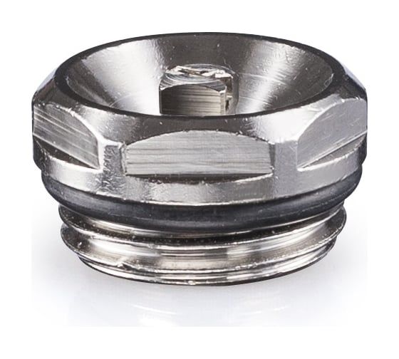Ручной латунный клапан сброса воздуха SR Rubinetterie 1/2”, покрытие - никель 0012-1500N000 1
