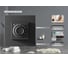 Терморегулятор Grand Meyer черный silk touch (совместим с Schneider Unica, Schneider Atlas) MST-9n 4